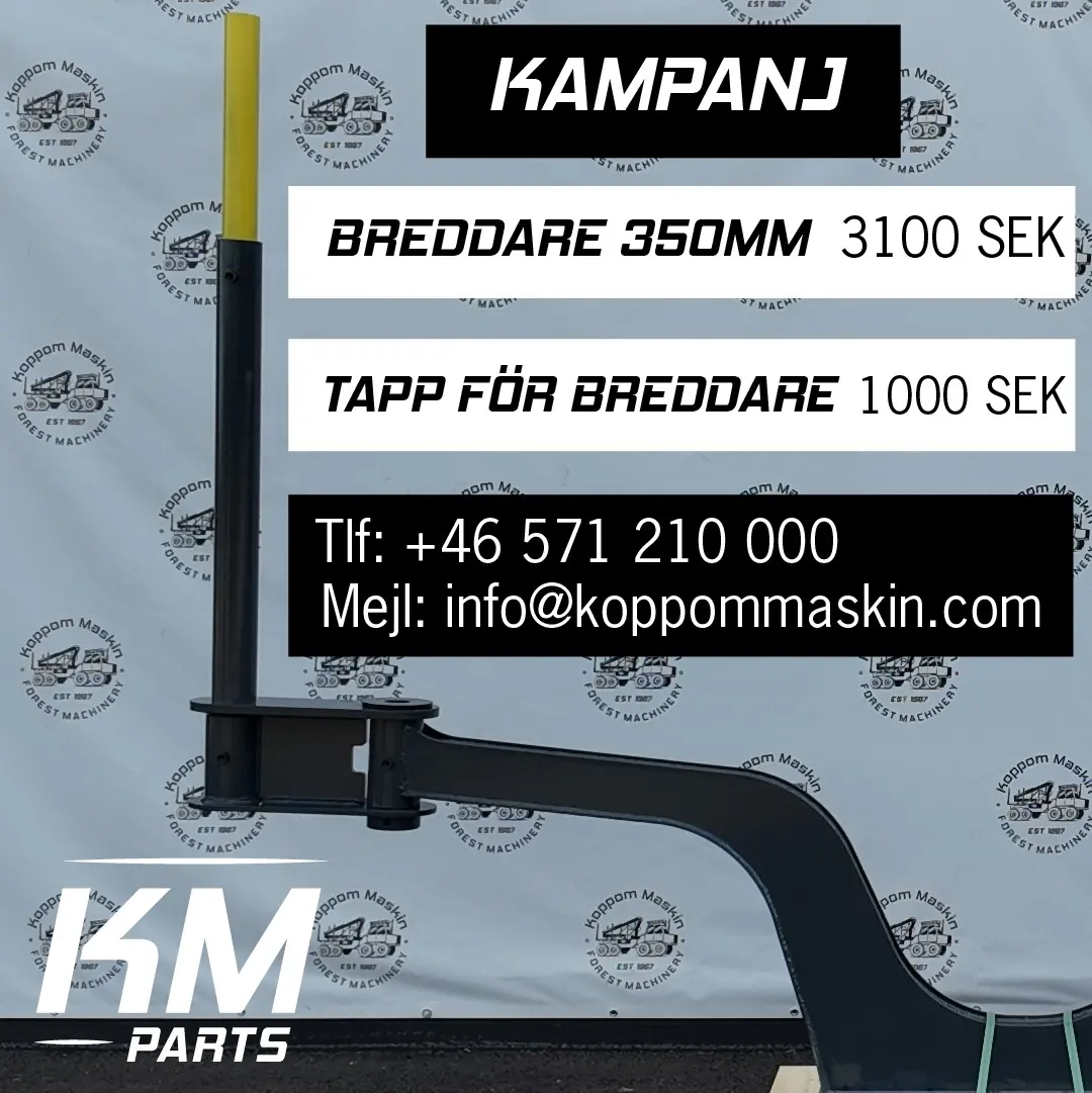 KM Parts breddare 350 mm